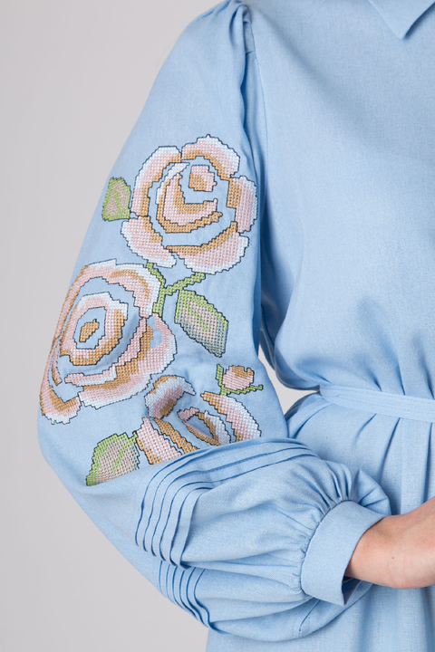 5562 Сукня вишита