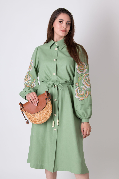5562 Сукня вишита