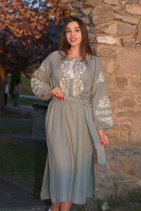 5564 Сукня вишита